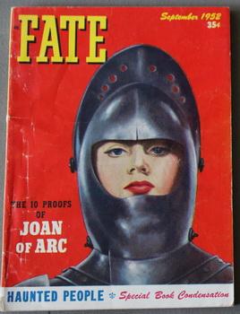 Imagen del vendedor de FATE (Pulp Digest Magazine); Vol. 5, No. 6, Issue 30, September 1952 True Stories on The Strange, The Unusual, The Unknown COVER STORY/ ILLUSTRATION; The 10 Proofs of Joan of Arc a la venta por Comic World