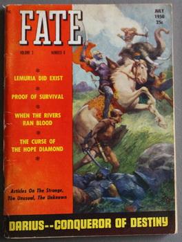 Seller image for FATE (Pulp Digest Magazine); Vol. 3, No. 3, May 1950 True Stories on The Strange, The Unusual, The Unknown COVER STORY/ ILLUSTRATION; Darius - Conquerer of Destiny for sale by Comic World