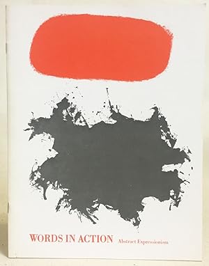 Seller image for Words in Action : Abstract Expressionism for sale by Exquisite Corpse Booksellers