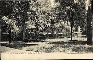 Ansichtskarte / Postkarte Chalons sur Marne, Le Jardin du Jard