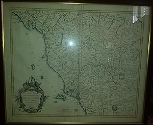 Carte du Grand-Duchè de Toscane par le Sr. Robert Geographe ordin. Du Roy