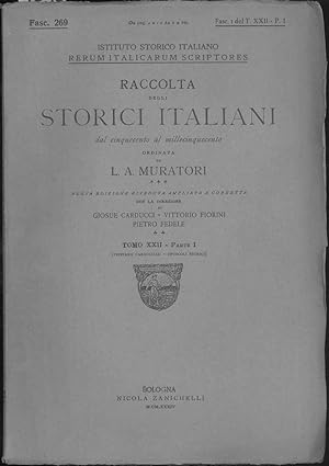 Tristano Caracciolo - Opuscoli storici editi e inediti. Opera completa. Rerum Italicarum scriptores