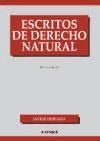 Seller image for Escritos de derecho natural for sale by AG Library
