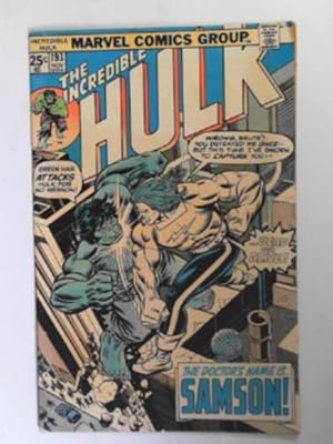 Seller image for The Incredible Hulk: the Doctor's name is. Samson! for sale by Cotswold Internet Books