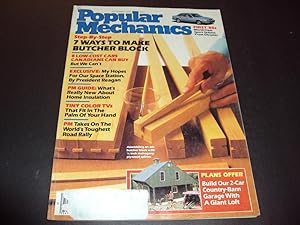 Popular Mechanics Sep 1984 7 Ways To Make Butcher Block