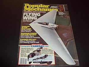 Popular Mechanics Jan 1987 Flying Wing, Make Oak Barrister;s Bookcase