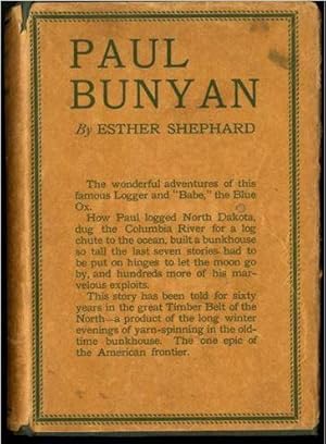 Paul Bunyan First Edition Hardcover 1924 by Esther Shephard