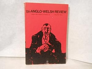 Bild des Verkufers fr The Anglo-Welsh Review. Vol 24, No 53. Winter 1974 zum Verkauf von Gil's Book Loft