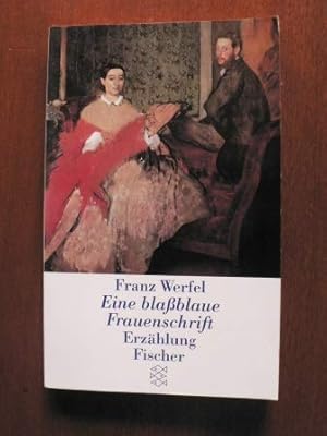 Bild des Verkufers fr Eine blassblaue Frauenschrift : Erzhlung. Franz Werfel / Fischer ; 12628 zum Verkauf von Antiquariat Buchhandel Daniel Viertel