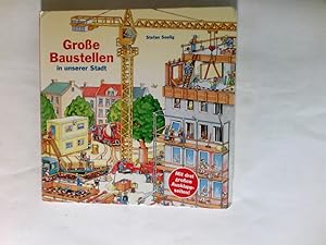 Seller image for Groe Baustellen in unserer Stadt mit drei groen Ausklappseiten! for sale by Antiquariat Buchhandel Daniel Viertel