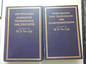 2 Bände Warenkunde Technologie der Kohlehydrate und Waren Kohlenhydratgruppe