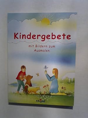 Bild des Verkufers fr Kindergebete mit Bildern zum Ausmalen. zum Verkauf von Buecherhof
