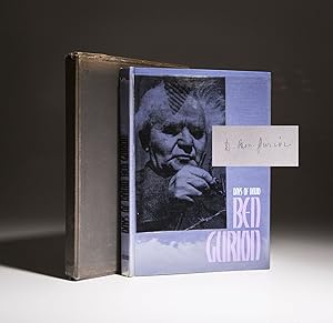 Days of David Ben-Gurion; Seen In Photographs And With Text From His Speeches And Writings