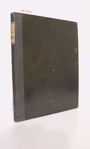 Image du vendeur pour Gesetz-Sammlung f�r die K�niglichen Preu�ischen Staaten. 1903. Enth�lt die Gesetze, Verordnungen etc. vom 2. Januar bis zum 30. Dezember 1903, nebst einigen Allerh�chsten Erlassen etc. aus den Jahren 1901 und 1902. (Von Nr. 10413 bis Nr. 10486) Nr. 1 bis einschl. 32. mis en vente par ralfs-buecherkiste