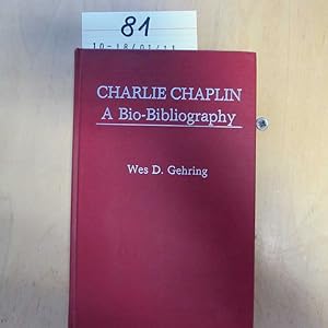 Bild des Verkufers fr Charlie Chaplin - A Bio-Bibliography zum Verkauf von Bookstore-Online