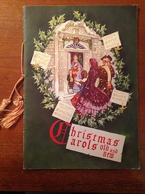 Christmas Carols Old and New advertising promotional booklet Philadelphia.