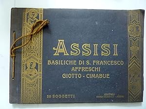 ASSISI BASILICHE DI S. FRANCESCO AFFRESCHI GIOTTO - CIMABUE 58 SOGGETTI