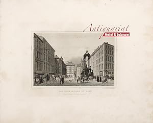 Bild des Verkufers fr Der Hohe Markt in Wien". Aus C. Schimmer: Kaiserthum Oesterreich. zum Verkauf von Antiquariat MEINDL & SULZMANN OG
