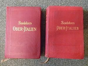 2 x Oberitalien mit Ravenna, Florenz und Pisa. Handbuch for Reisende [1911 and 1928 editions]