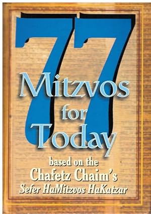 Immagine del venditore per 77 Mitzvos for Today venduto da Bookshop Baltimore