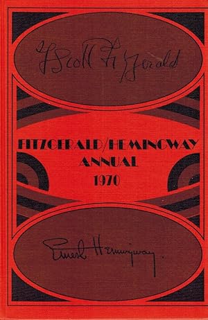 Seller image for FITZGERALD/HEMINGWAY ANNUAL 1970. for sale by Z-A LLC