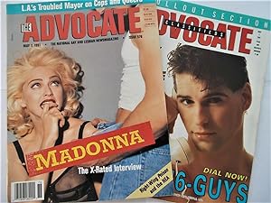 Immagine del venditore per The Advocate (Issue No. 576, May 7, 1991): The National Gay and Lesbian Newsmagazine Magazine (Cover Story: Madonna - The X-Rated Interview) venduto da Bloomsbury Books