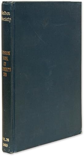 Seller image for Pension Book of Clement's Inn for sale by The Lawbook Exchange, Ltd., ABAA  ILAB