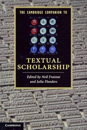 Seller image for Cambridge Companion to Textual Scholarship for sale by GreatBookPrices