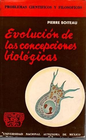 Imagen del vendedor de EVOLUCION DE LAS CONCEPCIONES BIOLOGICAS. a la venta por Books Never Die