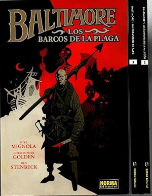 Seller image for BALTIMORE. 1. LOS BARCOS DE LA PLAGA. 2. LAS CAMPANAS DE LA MALDICION. 3. UN FORASTERO DE PASO Y OTRAS HISTORIAS. for sale by Books Never Die