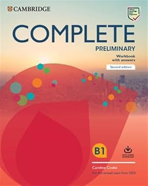 Image du vendeur pour Complete Preliminary Workbook With Answers With Audio Download : For the Revised Exam from 2020 mis en vente par GreatBookPrices