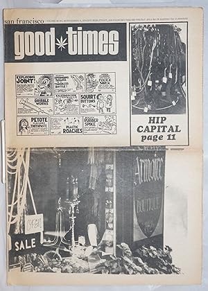 Seller image for Good Times: vol. 3, #49, Dec. 11, 1970: Hip Capital for sale by Bolerium Books Inc.