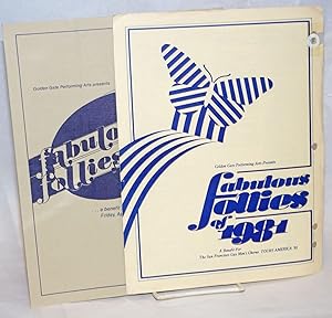 Seller image for Golden Gate Performing Arts presents Fabulous Follies 1981 & 1982 [two playbills] a benefit for the San Francisco Gay Men's Chorus Tours America 1981 & '82 for sale by Bolerium Books Inc.