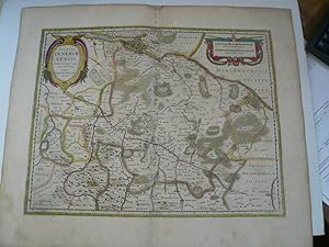 Ducatus Luneburgensis, anno 1647, Janssonius "DVCATVS LVNEBVRGENSIS Adiacentiump. regionum deline...