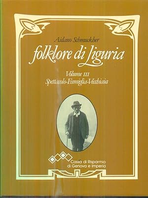 Seller image for Folklore di Liguria. Vol III for sale by Librodifaccia