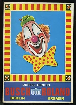 Image du vendeur pour Doppel - Circus Busch Roland. Original Konzertkatalog, reich bebildert / Programme GREAT. mis en vente par Umbras Kuriosittenkabinett