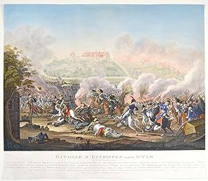 ELCHINGEN/bei Neu-Ulm. "Bataille d'Elchingen auprès d'Ulm le 14 d'Octobre 1805". Sieg der Franzos...