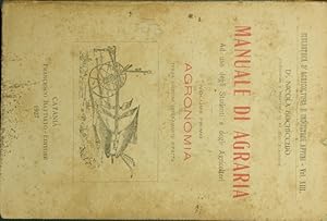 Manuale di agraria. Vol. I - Agronomia