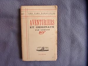 Imagen del vendedor de Aventuriers et originaux a la venta por arobase livres
