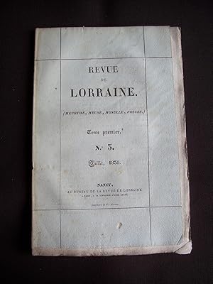 Revue de Lorraine - N°3 Juillet 1835