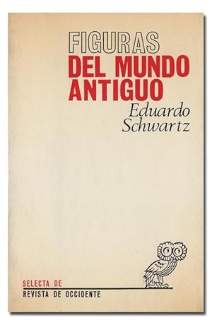 Immagine del venditore per Figuras del mundo antiguo. Traduccin del alemn por J. R. Prez Bances. venduto da Librera Berceo (Libros Antiguos)