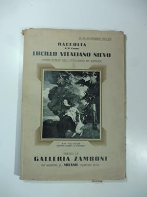 Vendita all'asta della raccolta del patrizio veneto N. H. Conte Lucillo Vitaliano Nievo.Galleria ...