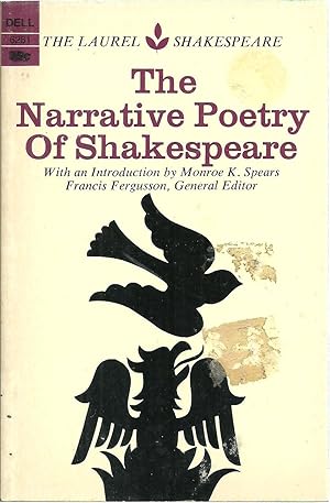 Immagine del venditore per The Narrative Poetry Of Shakespeare venduto da Sabra Books