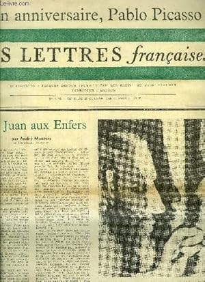 Seller image for Les lettres franaises n 1102 - Don Juan aux enfers par Andr Maurois, Shakespeare, Picasso et nous par Aragon, Pour le bonheur des hommes par Daniel Henry Kahnweiler, Cholokhov, esquisse pour un profil par Jean Cathala, Kafka mconnu, Jean Pierre Attal for sale by Le-Livre