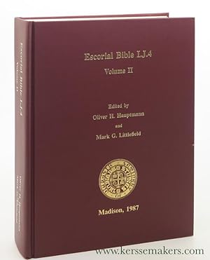 Bild des Verkufers fr Escorial Bible I.J.4. Volume II. zum Verkauf von Emile Kerssemakers ILAB
