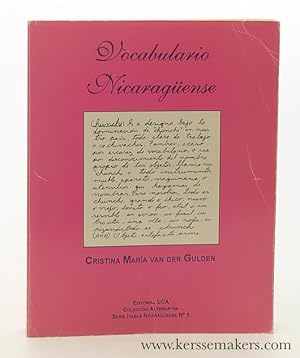 Seller image for Vocabulario Nicaragense. for sale by Emile Kerssemakers ILAB