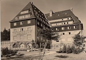 AK Bergstadt Altenberg / Erzgebirge, Sanatorium "Raupennest"