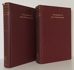 Seller image for CORRESPONDENCE OF JAMES FENIMORE-COOPER Volume I Part First, Introduction, Etc. ; Part Second, 1800 to October 1833. Volume II Part Third 1833 to July, 1842; Part Fourth: 1942 to September, 1851, with an Appendix Containing a Journal Covering a Portion of the Year 1848 for sale by Evolving Lens Bookseller