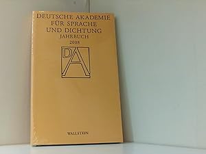 Bild des Verkufers fr Deutsche Akademie fr Sprache und Dichtung: Jahrbuch 2008 2008 zum Verkauf von Book Broker