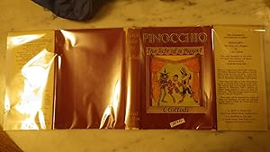 Seller image for Pinocchio A Tale of a Puppet in RARE Color Dustjacket of childrens illustrated Classics series, 1951 VINTAGE, for sale by Bluff Park Rare Books